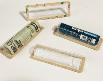 Lip Balm Blister Package with Adhesive | Chapstick Packaging | Cash Money Card Pack | Pouch Dome