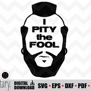 Sr. T - Tenho pena do tolo | | svg • eps • dxf • pdf • png