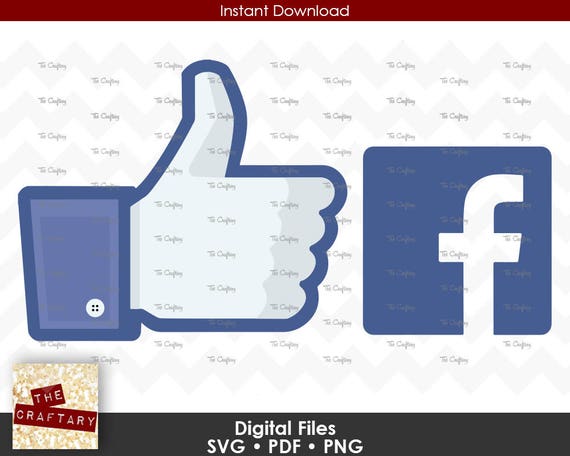 Download Facebook Like Social Thumbs Up Svg Files Etsy