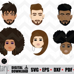 人物 キャラクター 男性 女性 多様 | svg • eps • dxf • pdf • png