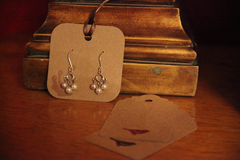 Jewelry Tags Earring Cards Necklace Hang Tag Bracelet SVG Etsy