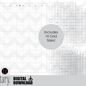 Cross Stitch Counts Pattern Templates | Includes 10 Different Count Templates | DIY pdf