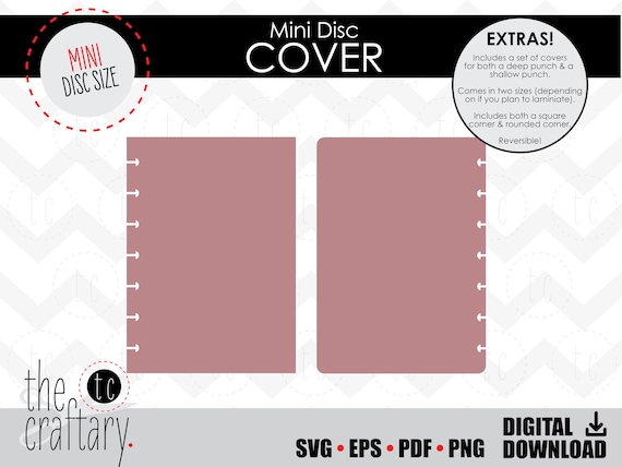 diy-mini-disc-bound-planner-cover-template-notebook-calendar-binder-svg-etsy