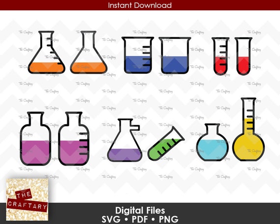 Matériel De Laboratoire Bouteilles En Verre Chimie Flacon PNG