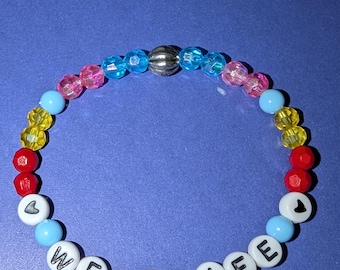 Westlife - 25th Anniversary Tour beaded bracelets