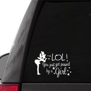 DEMIGOD Greek Mythology Decal Sticker Funny Vinyl Car Window Bumper Truck 7" 