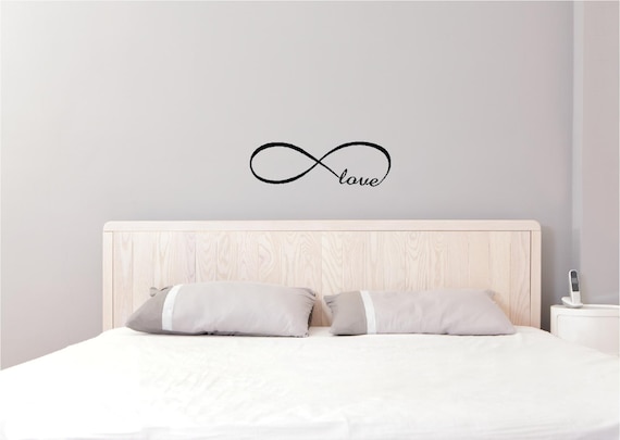 Infinity LOVE Symbol Cute Decorations Quotes Signs Wall Art Wall Sayings  Vinyl Letters Stickers Decals - Etsy