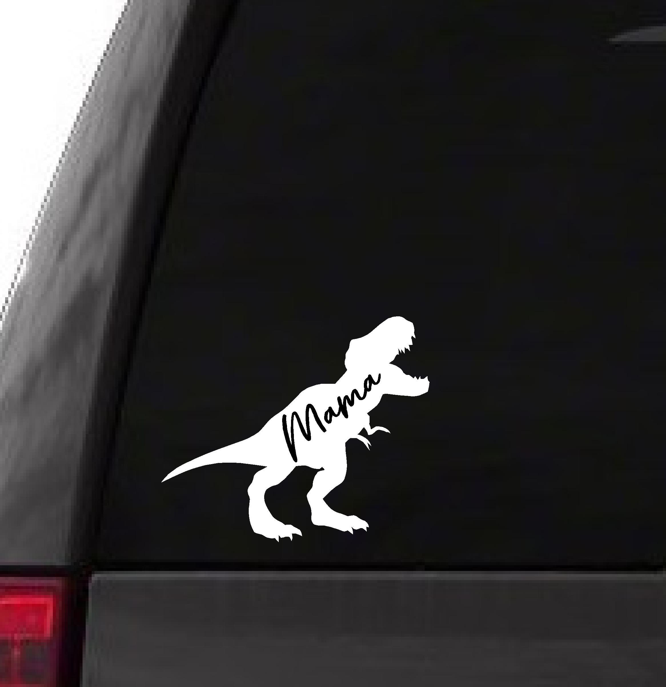 Mamasaurus car decal discount