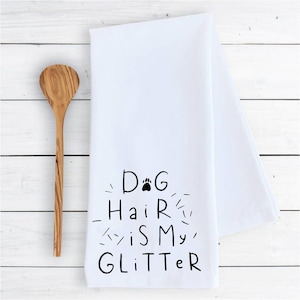 Dog hair is my glitter funny Potholder oven mitts cute pair kitchen Gloves cooking baking grilling non slip cotton
