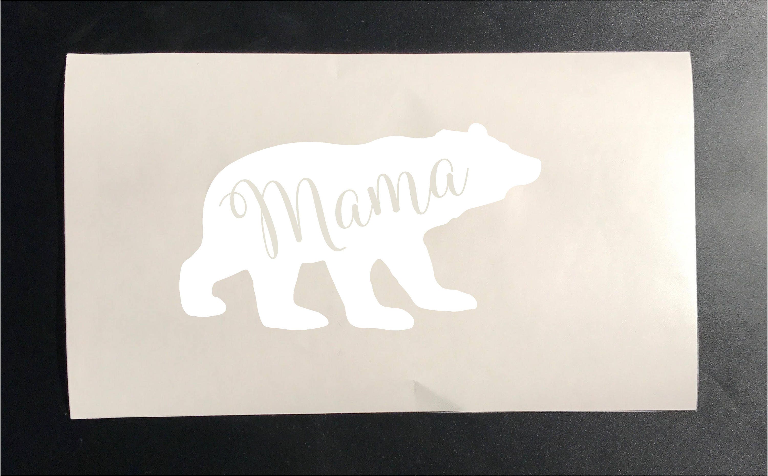 Mama Bear Heat Transfer IRON on Stencils for Shirts Couple - Etsy