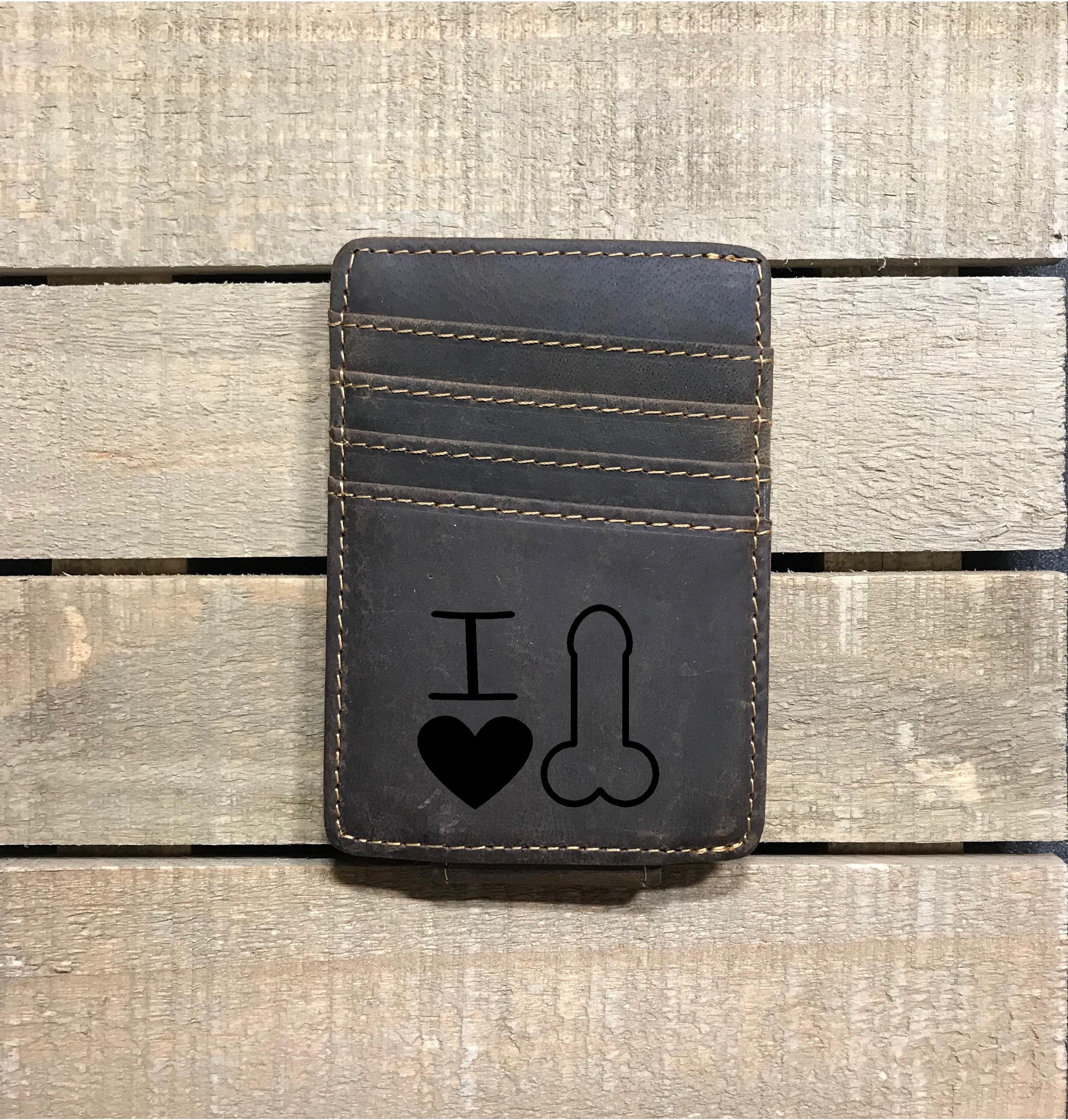 CARDHOLDER WITH PENIS PIN STRAP AC0275/LA0268999