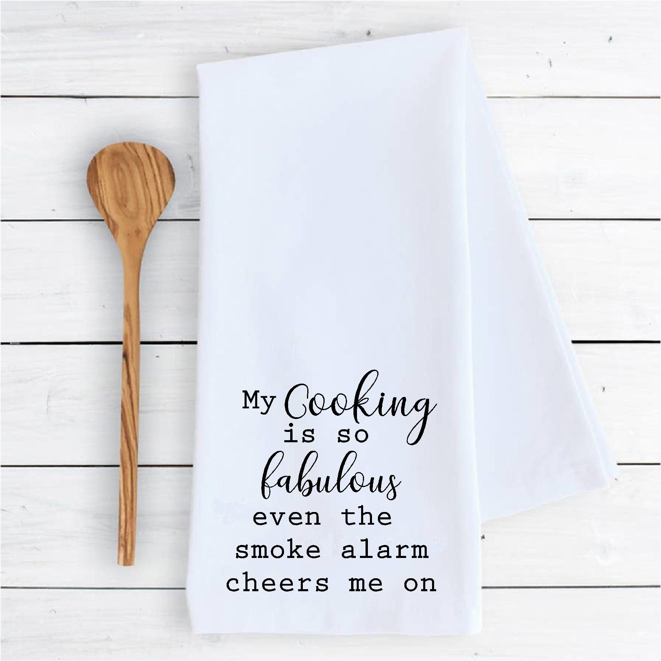 If I Like You, I Bake For You Dishtowel- Funny Kitchen Decor- Dish