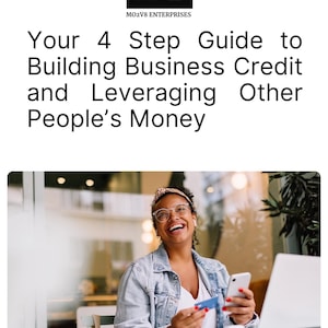 4 Step Guide to Building Business Credit