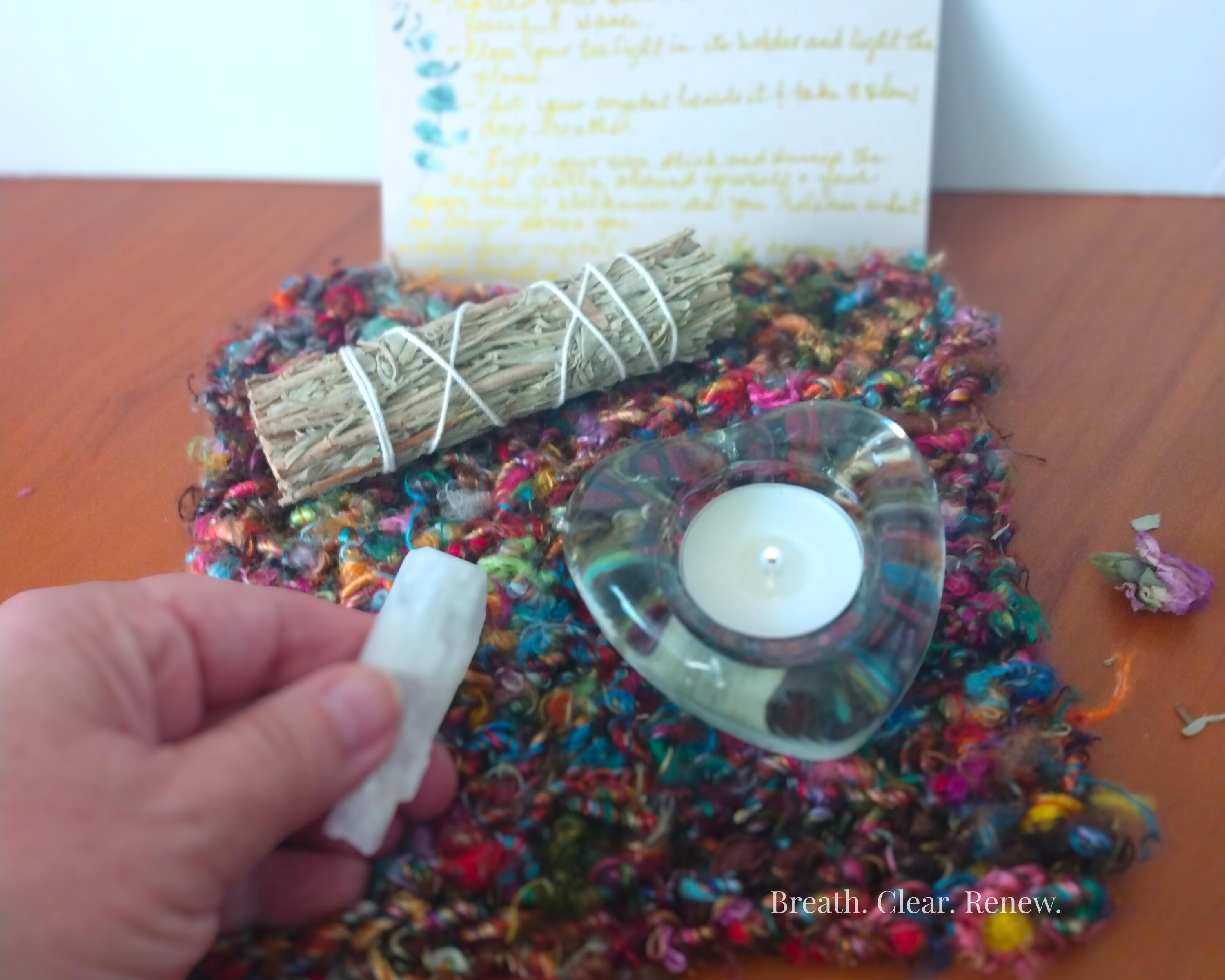 Essential Cleansing Ritual Kit Energy Clearing House Blessing Reiki ...