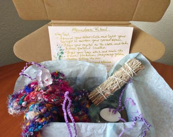Essential Abundance Ritual Kit Reiki Infused Gift for Prosperity and Joy