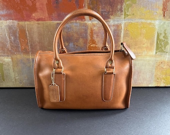Vintage Coach Beaumont Satchel 9871 Leather Handbag Purse Shoulder