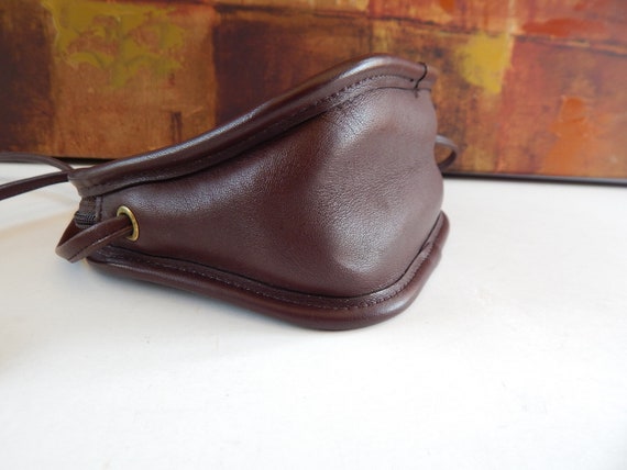 Vintage COACH HADLEY Zip Handbag Mahogany Brown L… - image 5