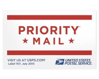 Priority Mail Shipping - Twinkle Treasure Shop ONLY - Shipping labels for faster delivery.