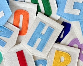 Personalized Felt Name Bunting | Baby Nursery Decor
