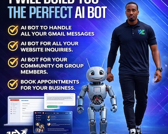 AI Agent Setup | Custom AI Bot For Your Business | Assistant | Handle SMS | Handles Website Chat|  Agent Design| Agent | JotForm Agent