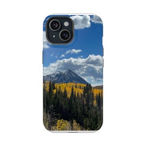Mountain Landscape Magnetic Tough Cases for Outdoor Enthusiasts, Phone Accessories, Protective Cases, Nature Lovers, Gift Ideas