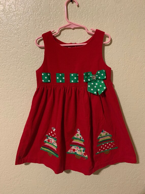 bonnie jean christmas dress