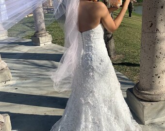 Oleg Cassini Wedding Dress - Etsy