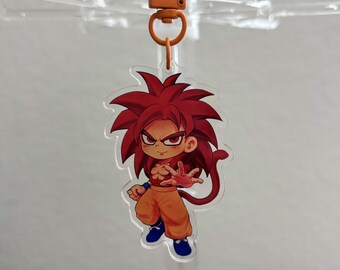 Dragon Ball SSJ4 Goku Daima Keychain