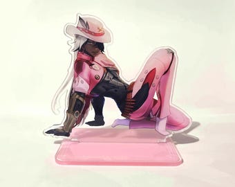 Honkai: Star Rail Boothill Pink Standee