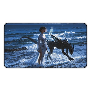 Anime Themed Desk Mat, Mouse Pad, Anime, Scifi