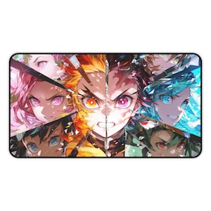 Anime Demon Slayer Desk Mat, Mouse Pad