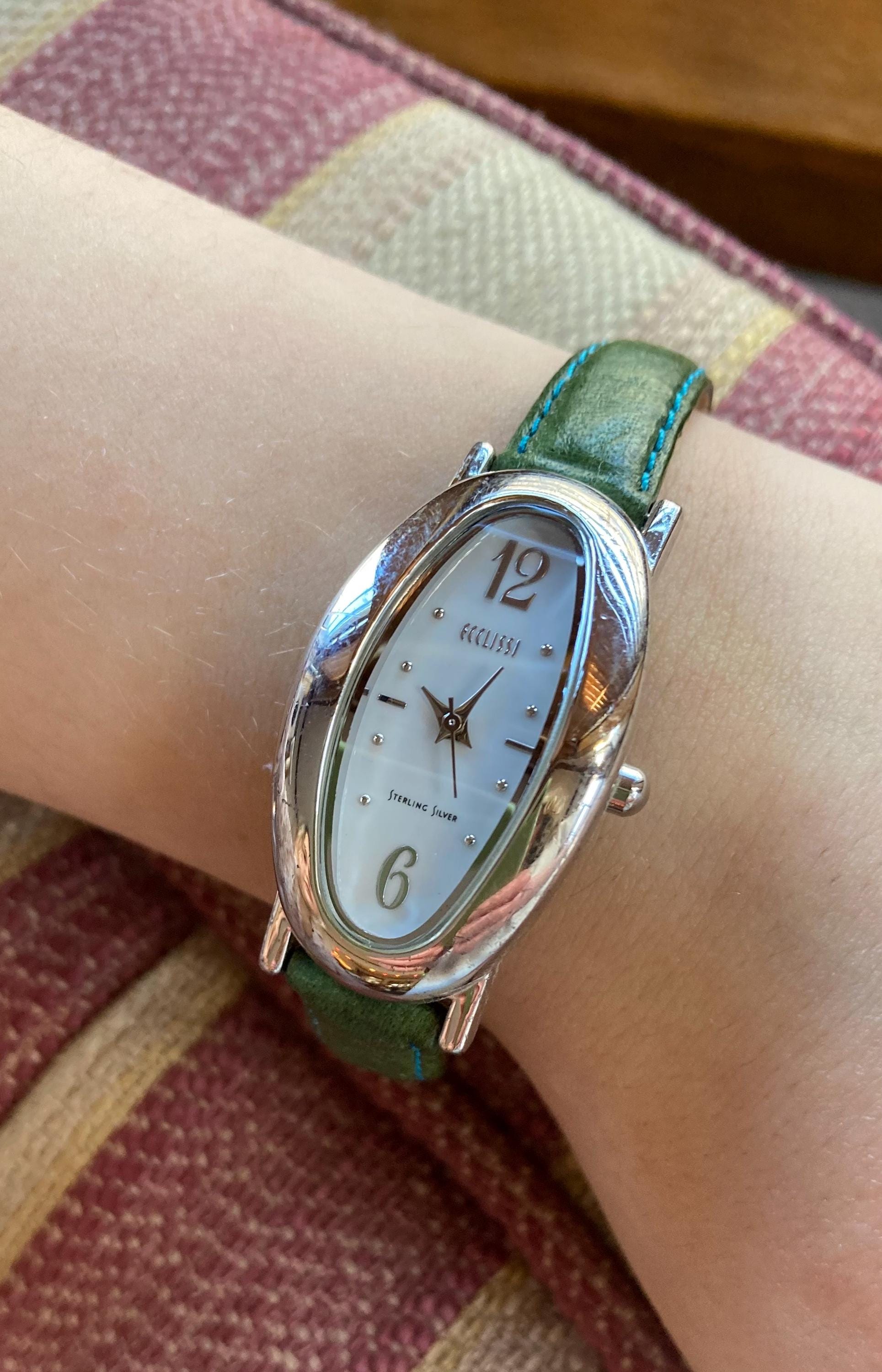 Ecclissi Sterling Silver Watches - Etsy