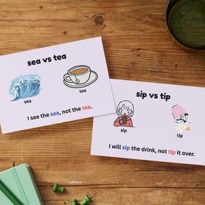 S Sound Minimal Pairs: Spot the Difference
