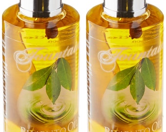 Aceite de Pimento Fountain - Alivio del Dolor, Terapia de Masaje (Paquete Doble de 2 Fl. Oz)