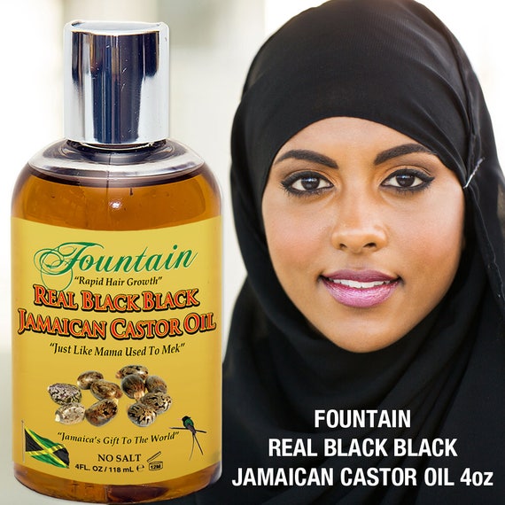 Fast Hair Growth Jamaican Black Castor Oil For Thin And Etsy