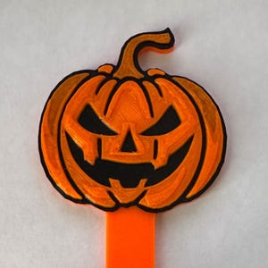 Halloween Pumpkin Mailbox Flaggenersatz, 3D gedruckt