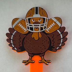 Thanksgiving Türkei Mailbox Flagge Ersatz, 3D gedruckt