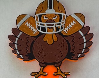 Thanksgiving Turkey Mailbox flag replacement, 3D printed