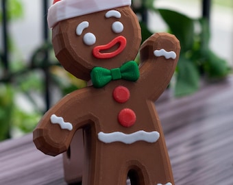 Gingerbread Man Trailer Hitch Cover – Christmas Car Decor