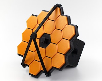 James Webb Space Telescope Tow Hitch Cover | JWST | 3D Printed Epic Car Upgrade