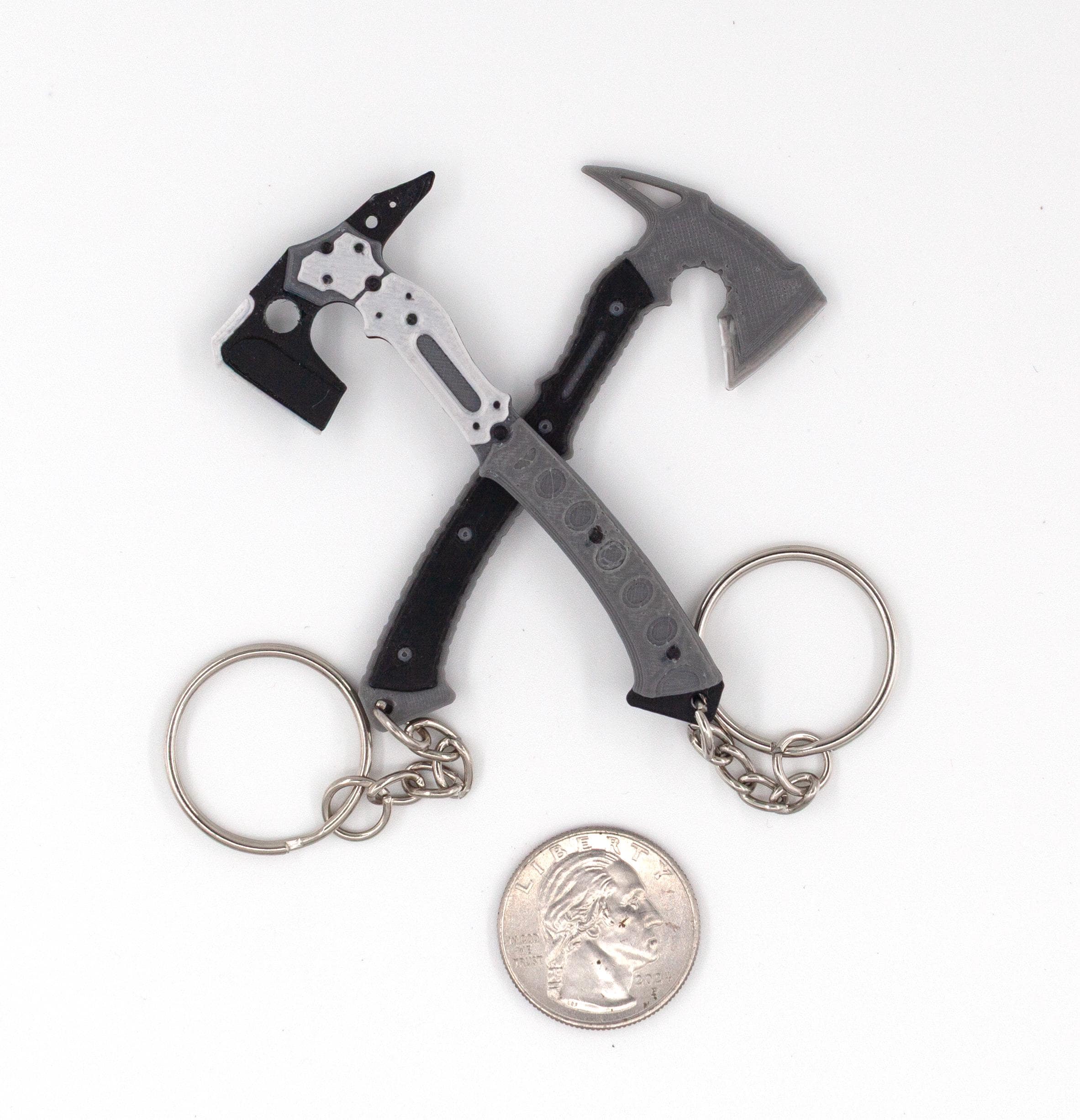 Resident Evil Requiem | Leon Kennedy's Combat Hatchet Keychain