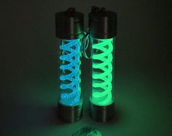 Resident Evil T-Virus Glow Keychain | Biohazard Prop | Cosplay Accessory | 3D Printed