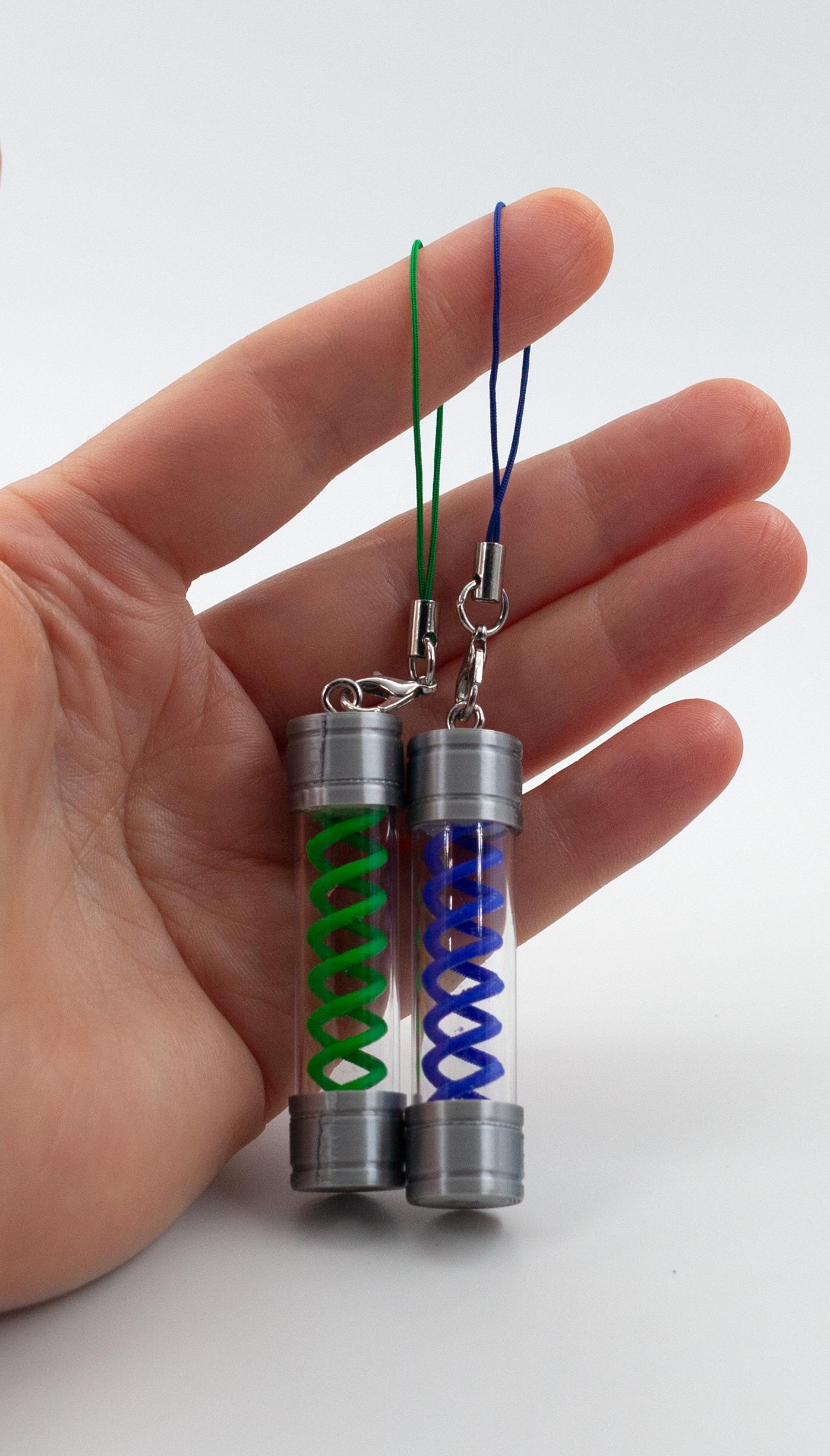 Resident Evil Requiem | Miniature Biohazard Keychain | Double Helix ...