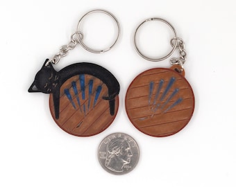 Crimson Desert Bekker Shield Keychain | 3D Printed | Cosplay Prop
