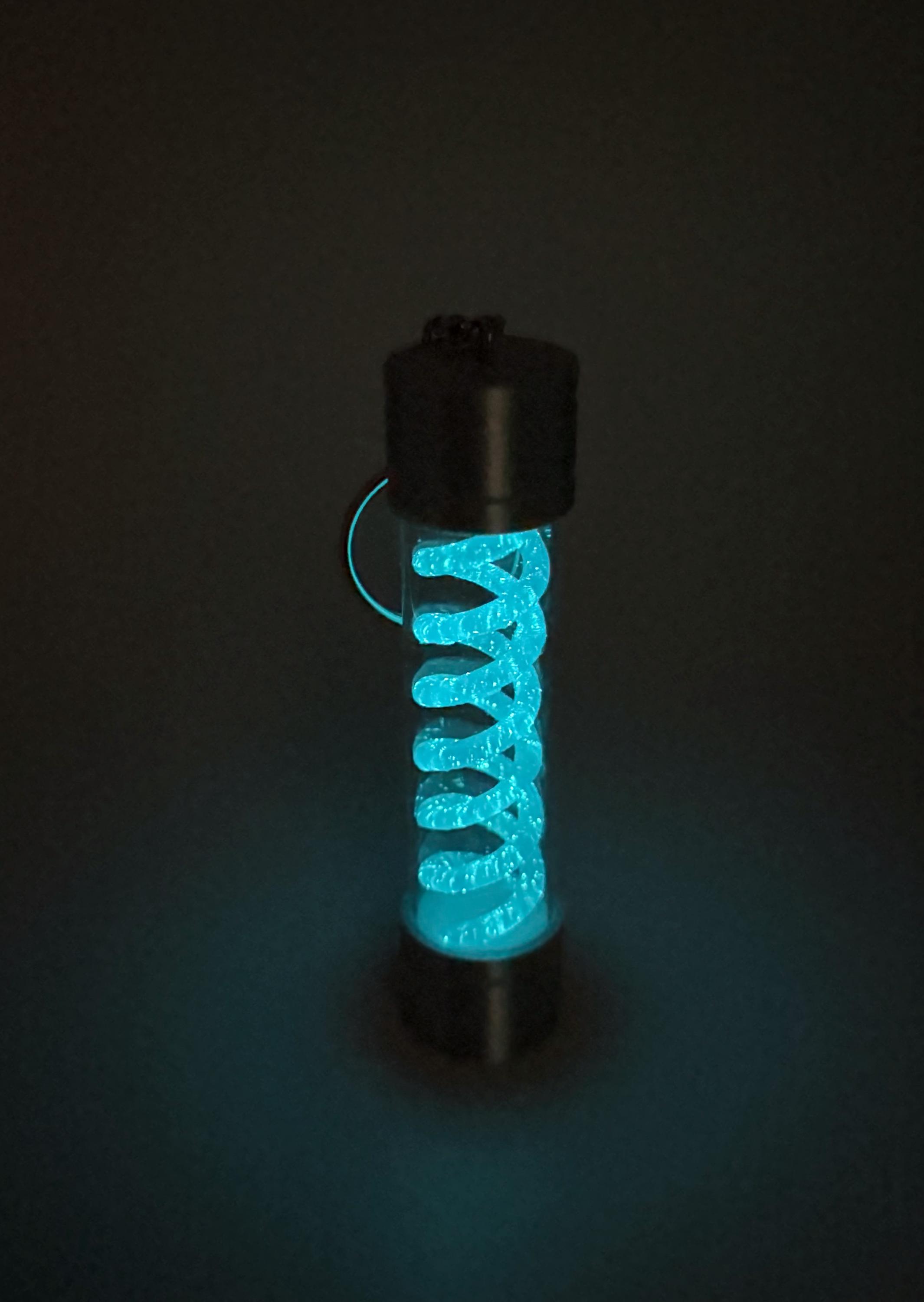 Resident Evil T-virus Glow Keychain | Biohazard Prop | Cosplay ...