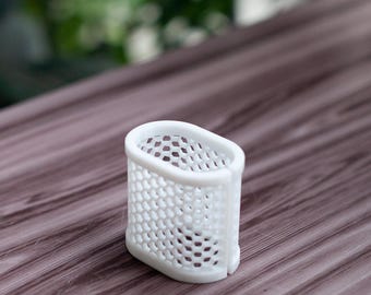 Stylish Bathroom Curtain Ring Spacers - Anti-Mold | Prevents Stains & Humidity Damage | 3D Printed