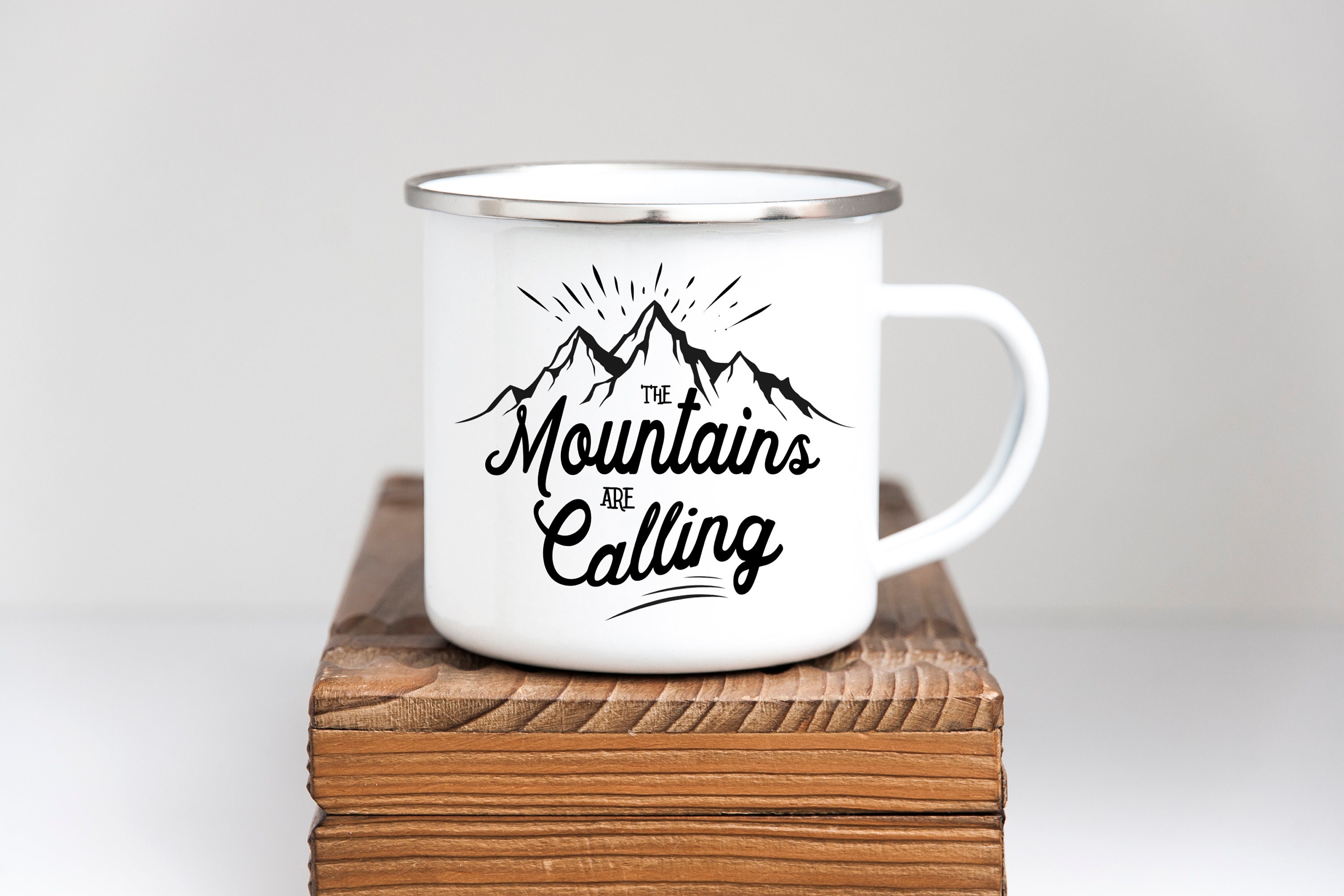 Camp Mug Gift Backpacking Mug Hiking Camp Mug Graduation Etsy