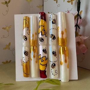 Winnie The Pooh Press On Nails