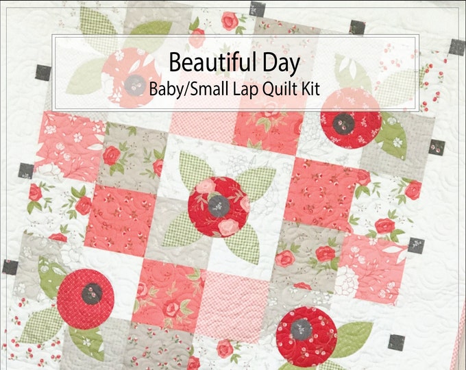 Beautiful Day Quilt Kit Molly's Green Thumb Baby Quilt Etsy