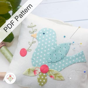 Picking Berries Pincushion - PDF pattern